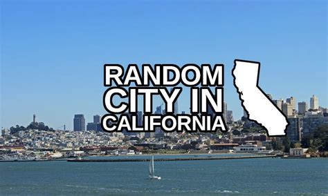 random city in the us.